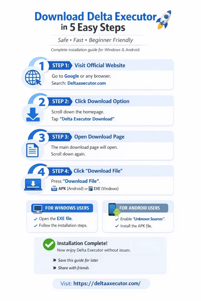 Guide to Download Delta executor